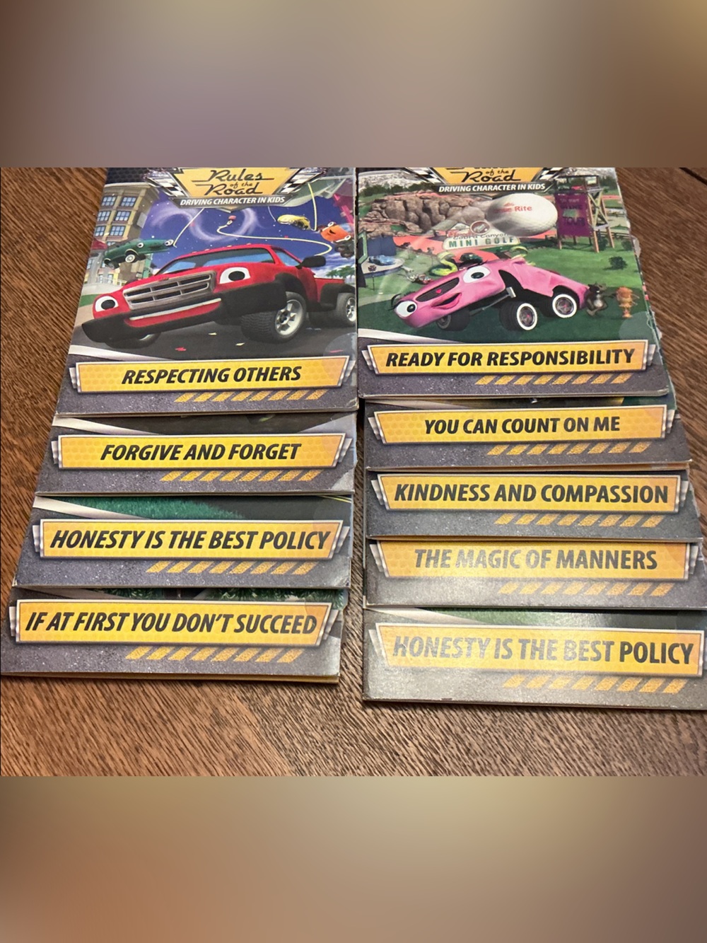 Cars Character DVD Set